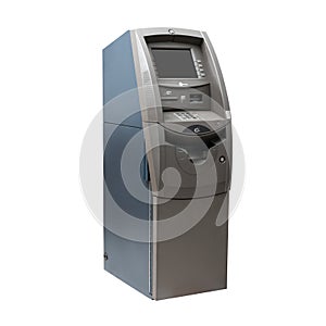 ATM cash machine isolated