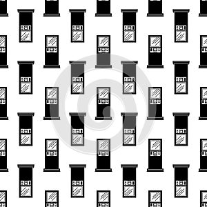 ATM machine pattern seamless vector