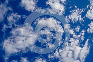 the atmosphere of the cloud in the sky