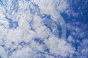 the atmosphere of the clouds