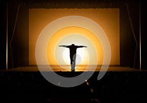 Atmosphere, emphasizing the contrast between light and shadow and