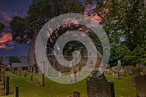 The Atmospheric & Spooky Auld Kirk in Alloway Ayr Scotland