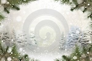 Atmospherical Christmas background