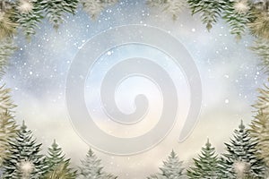 Atmospherical Christmas background