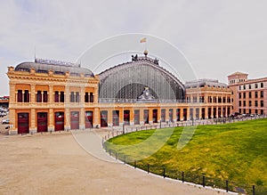 Atocha Train Station in Madrid