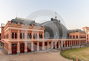 Atocha train station is the oldest in Madrid (1851). Spain, Europe photo