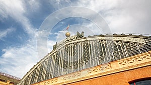 Atocha train station roof timelapse