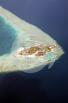 Atoll in the Maldives