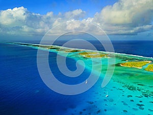 Atoll in Marshall Islands photo