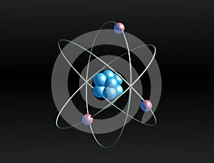 Atom image illustration