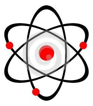 Atom nucleus photo