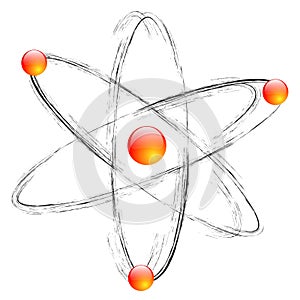 Atom nucleus photo