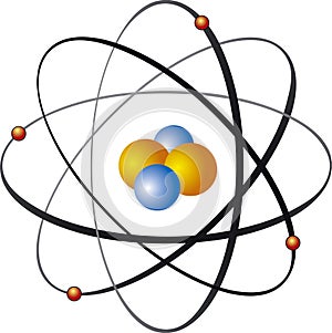 Atom nucleus photo