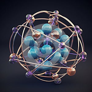 Atom structure in 3d