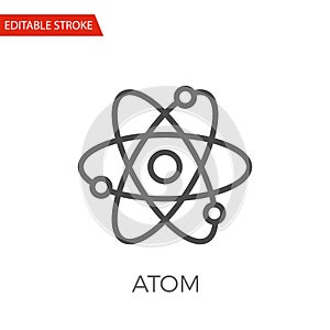 Atom Vector Icon