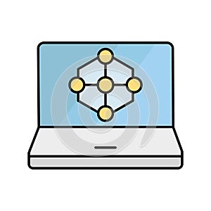 Atom Vector icon which can easily modify or edit