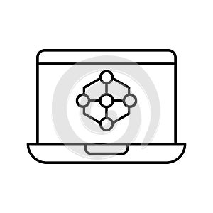 Atom Vector icon which can easily modify or edit