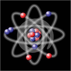 Atom - vector illustration