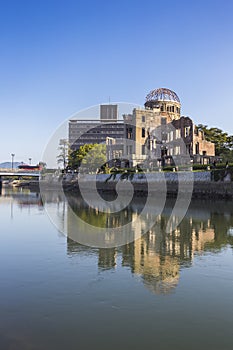 Atomic bomb dome. Hiroshima. Japan