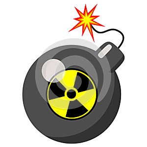 Atomic bomb isolated