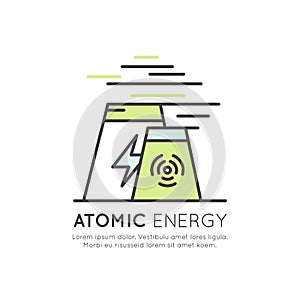 Atomic Energy Station Generator