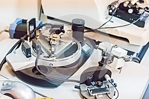 Atomic force microscope in a laboratory