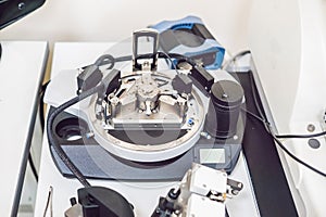 Atomic force microscope in a laboratory