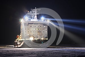 Atomic icebreaker Vaigach