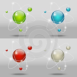 Atomic icons