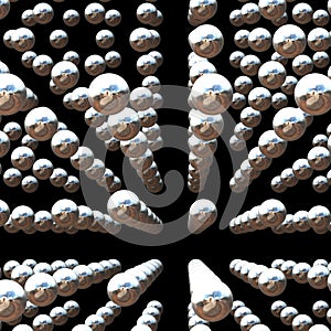 Atomic interminable crystal cell