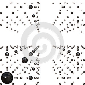 Atomic interminable crystal cell