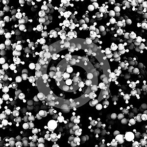 Atomic-level detail view of the protein alpha-galactosidase (Agalsidase). Cause of Fabry's disease. Administered as enzyme