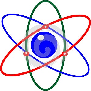Atomic power or atomic energy vector Art atomic  energy