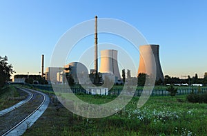 Atomic power plant photo