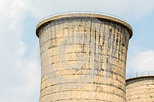 Atomic Power Plant Cooling Towers