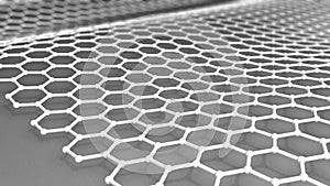 Atomic-scale honeycomb carbon atom, Graphene.