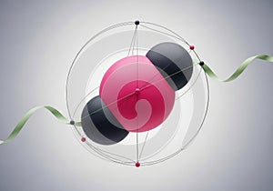 Atomic structure with orbits