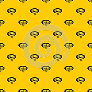 Atomical explosion pattern vector