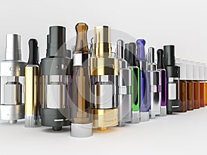 Atomizers, clearomizers and ejuice.