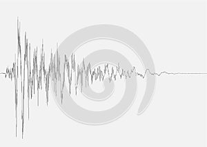 Atonal horror or drama piano chord hit