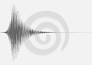 Atonal horror or drama piano chord whoosh