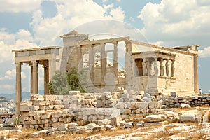 Atop the Acropolis in Athens