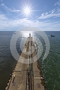 Atop St. Joseph Light Looking West