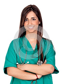 Atractive medical girl