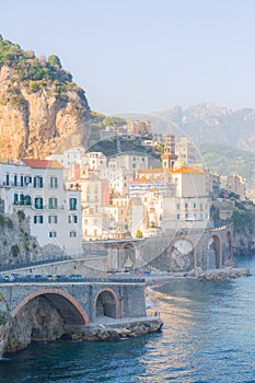 Atrani, Amalfi Coast, Campania, Italy.