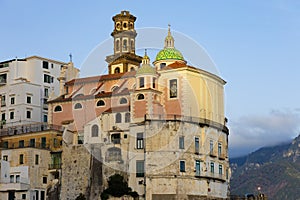 Atrani sunset view