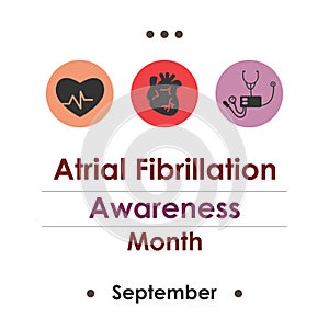 Atrial fibrillation month september