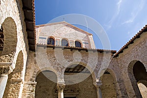 Atrium of Euphrasian basilica