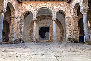 Atrium of the Euphrasian Basilica, Porec