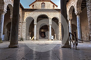 Atrium of the Euphrasian Basilica, Porec